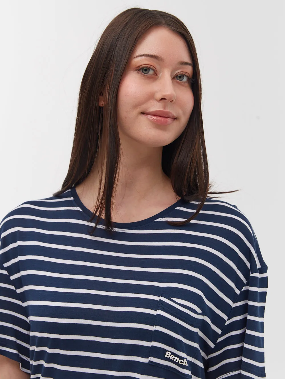 Nouria Striped Pocket T-Shirt