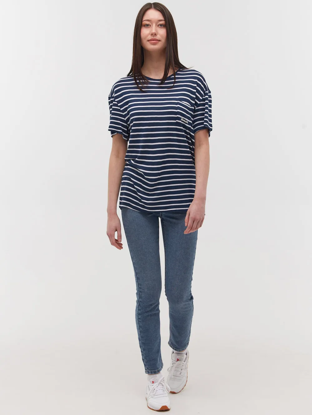 Nouria Striped Pocket T-Shirt