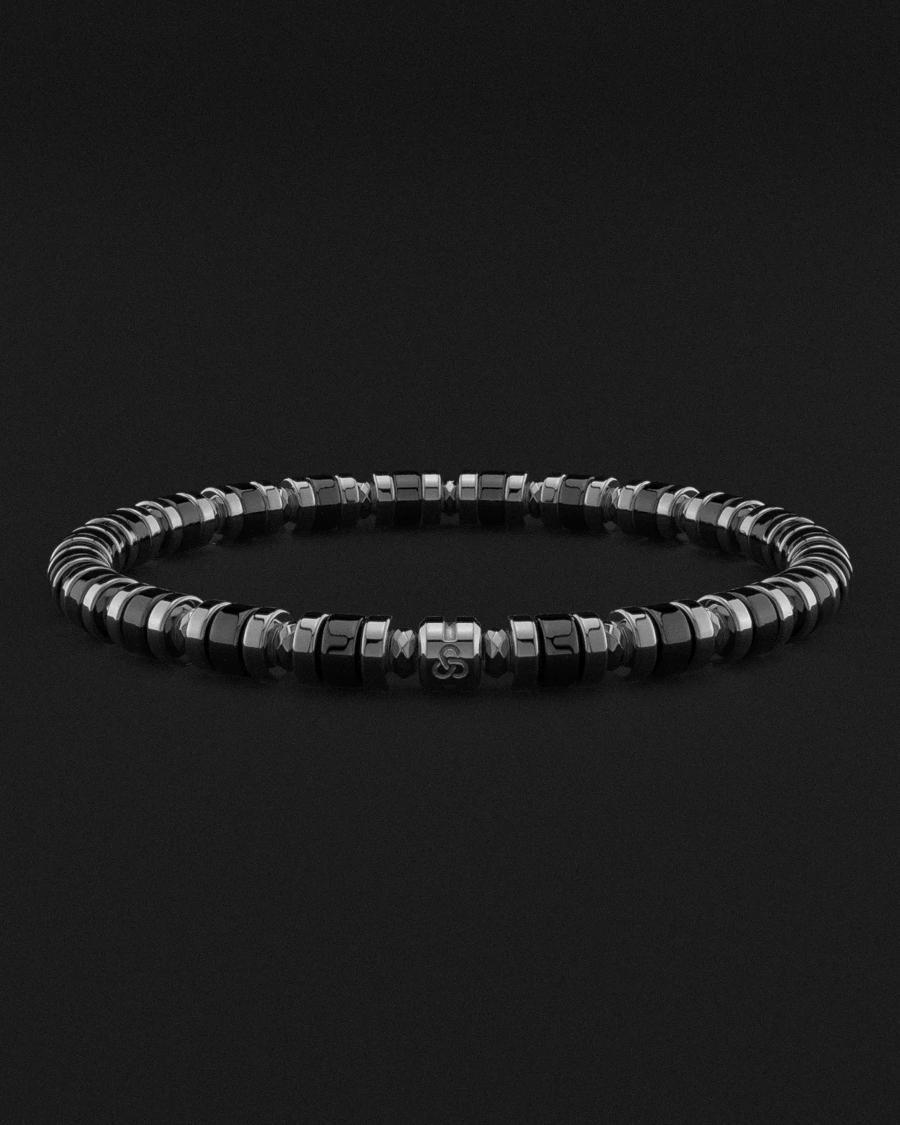 Onyx Bracelet 6mm | Spacer