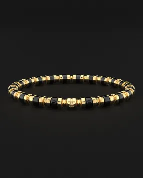 Onyx Bracelet 6mm | Spacer