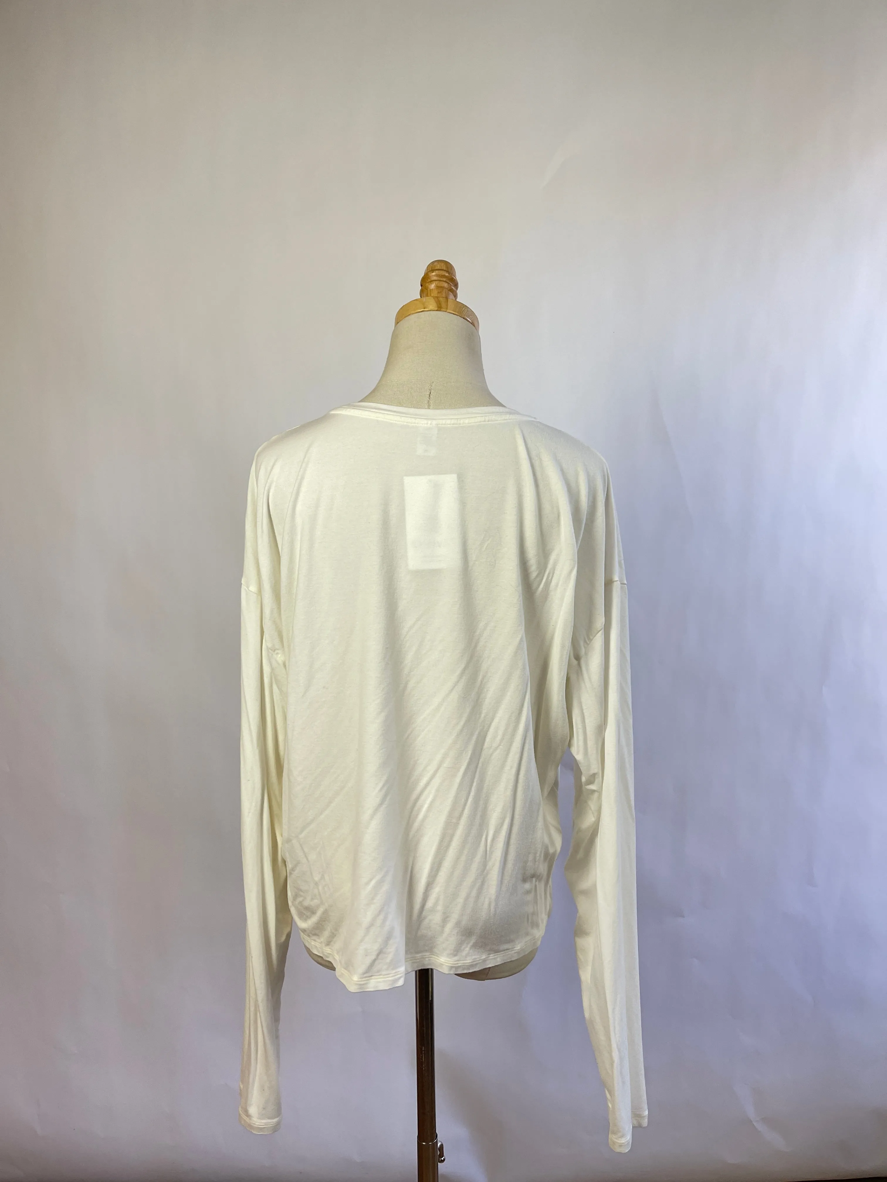 Parade White Long Sleeve Tee (XL)