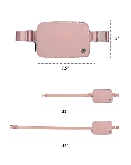 Pink NGIL Belt Bag