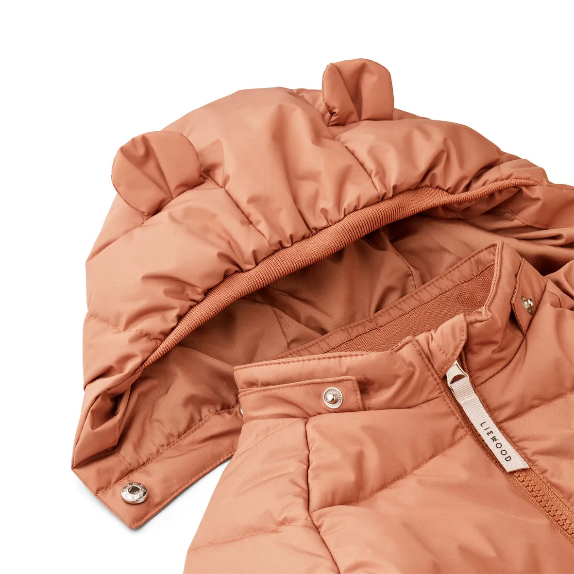 Polle Puffer Jacket - Tuscany Rose