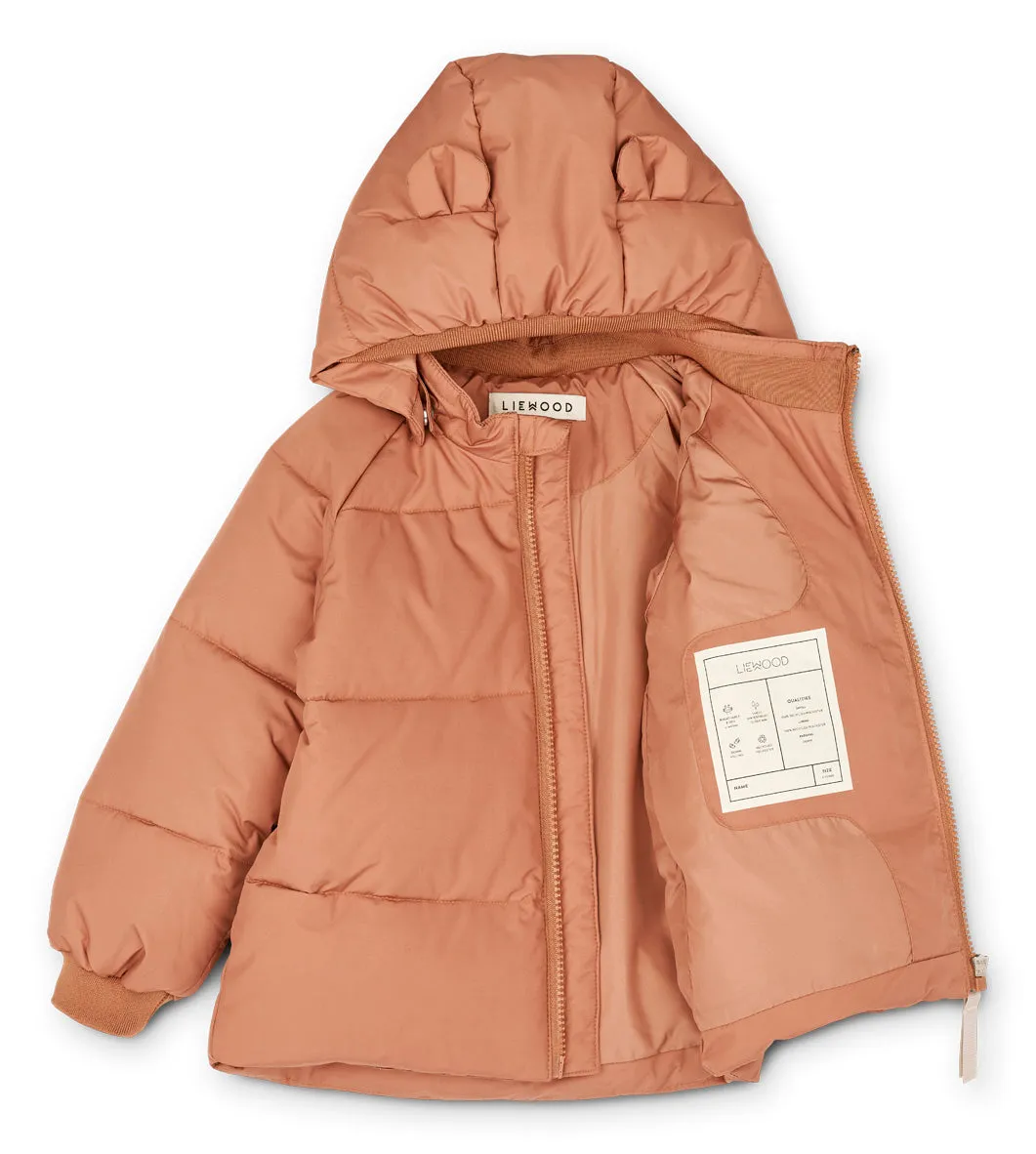 Polle Puffer Jacket - Tuscany Rose