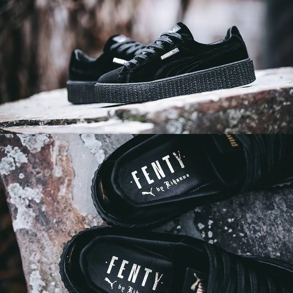 PUMA X FENTY CREEPER VELVET Black