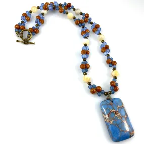 "Blue Sky Land" Necklace