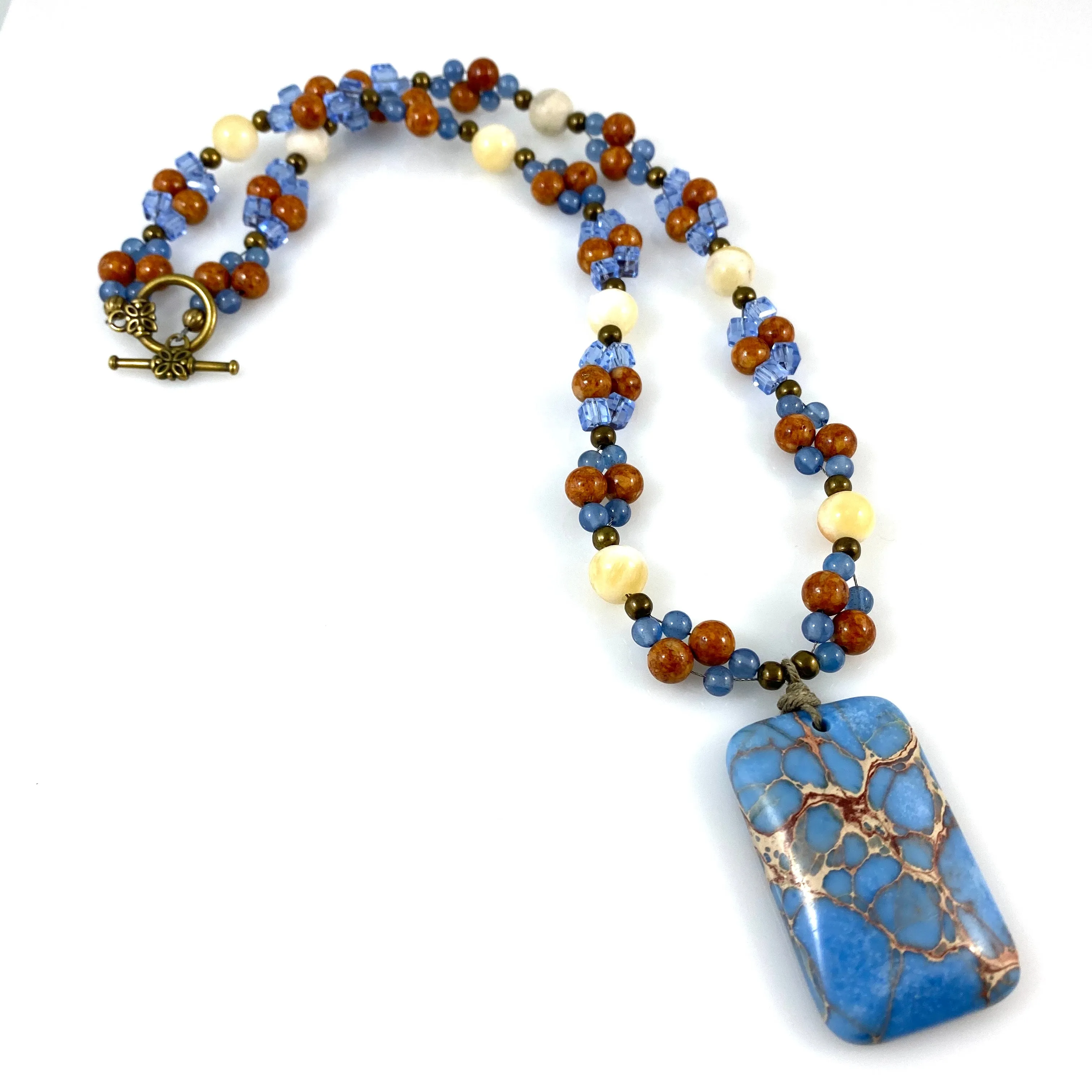 "Blue Sky Land" Necklace