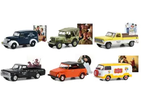 "Norman Rockwell" Set of 6 pieces Series 5 1/64 Diecast Model Cars by Greenlight