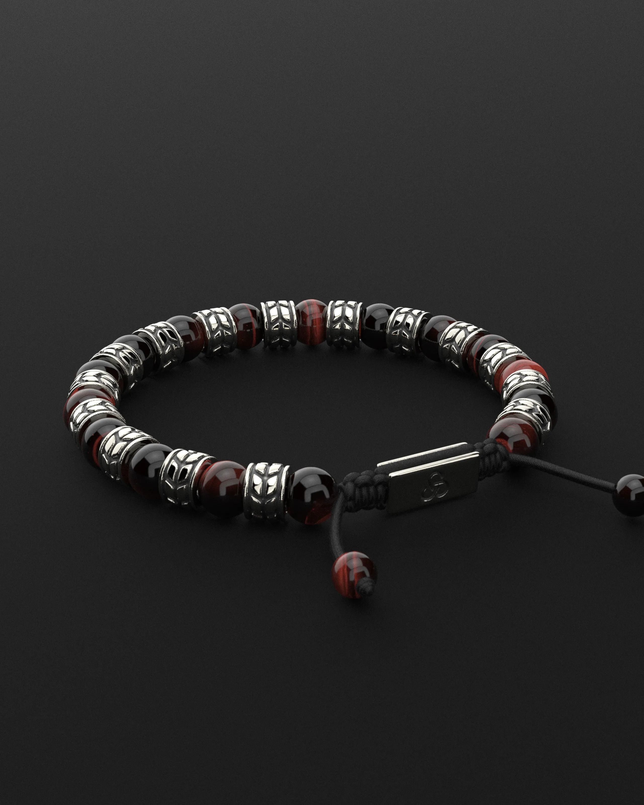 Red Tiger Eye Bracelet 8mm | Royale