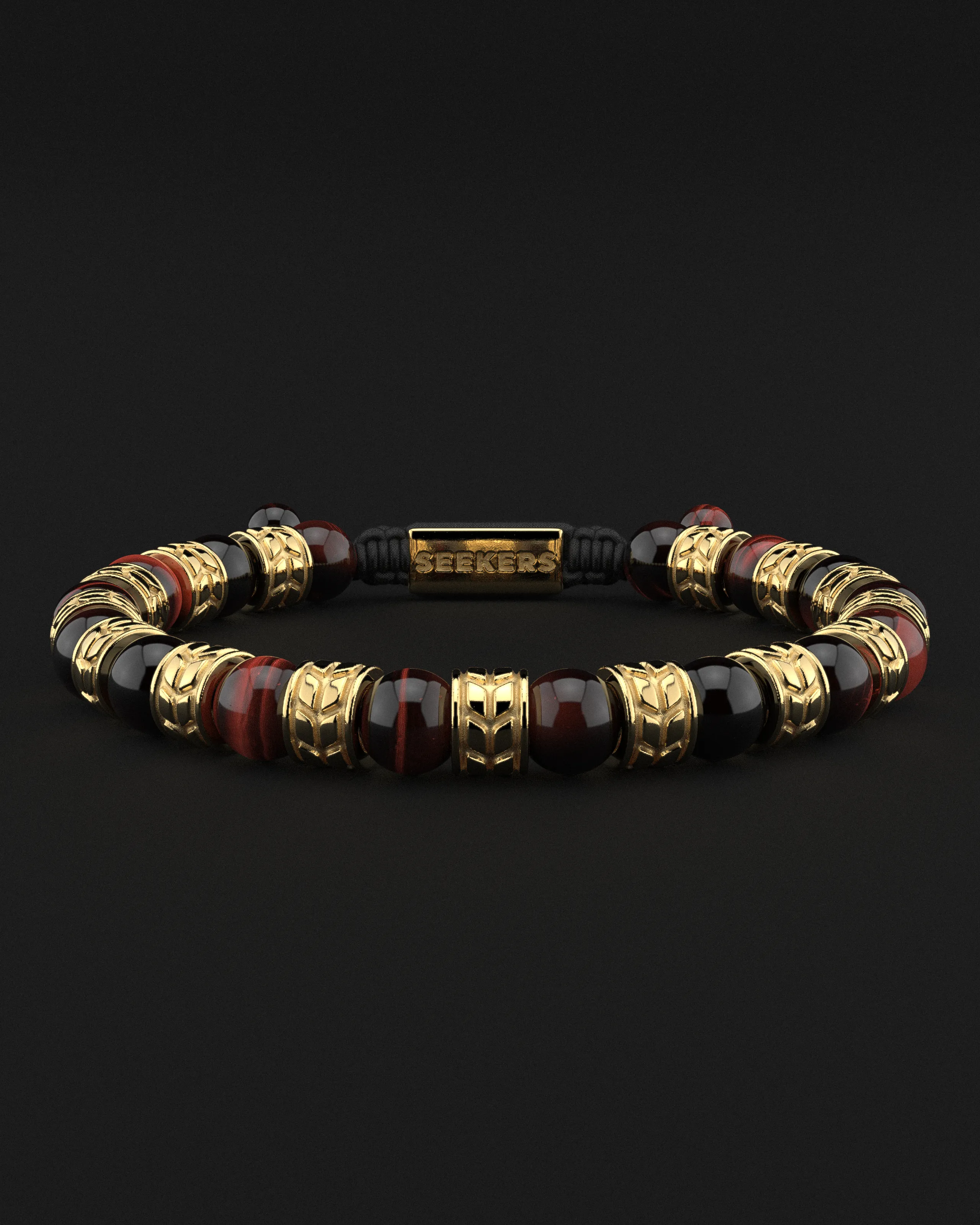 Red Tiger Eye Bracelet 8mm | Royale