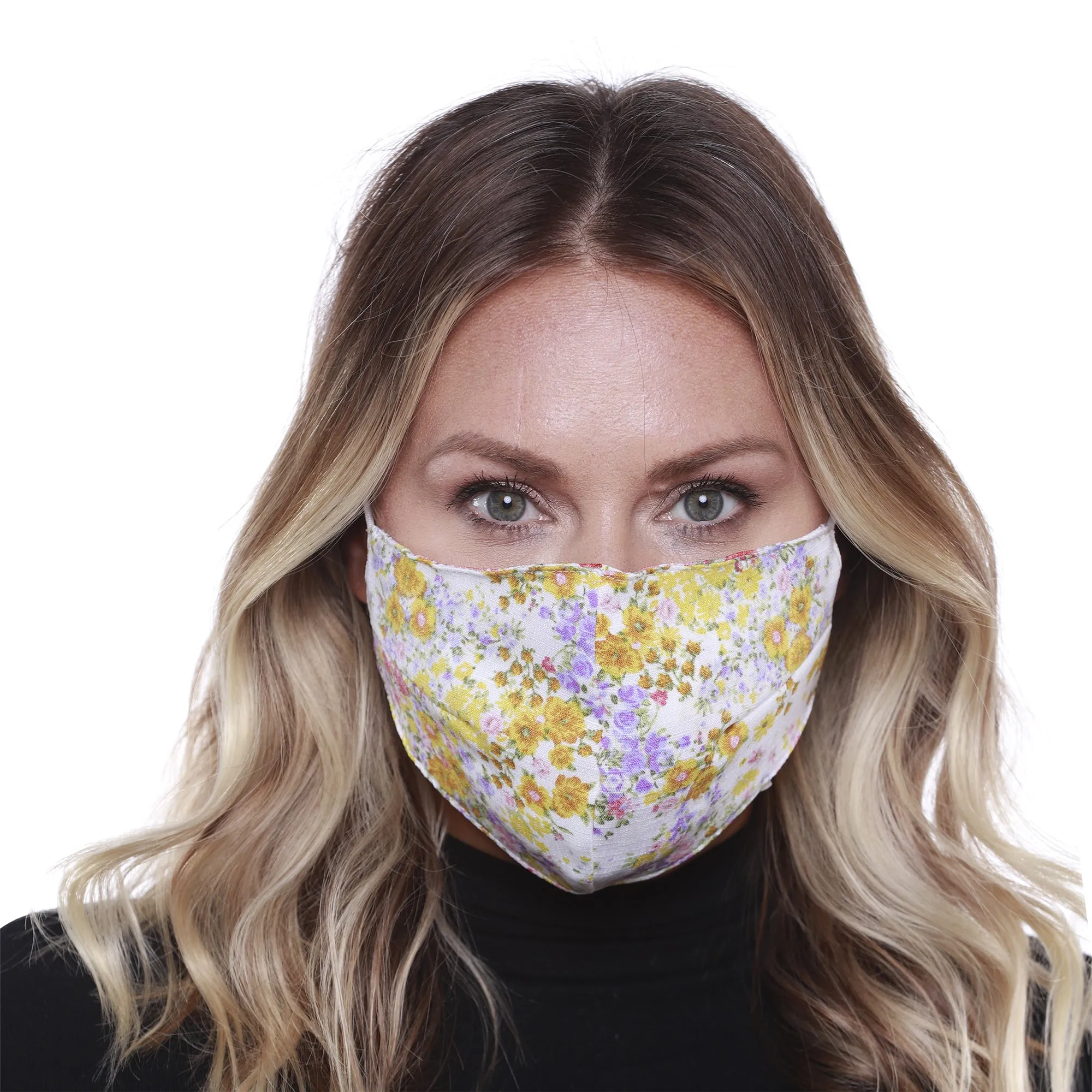 Reversible Floral Face Mask made in USA