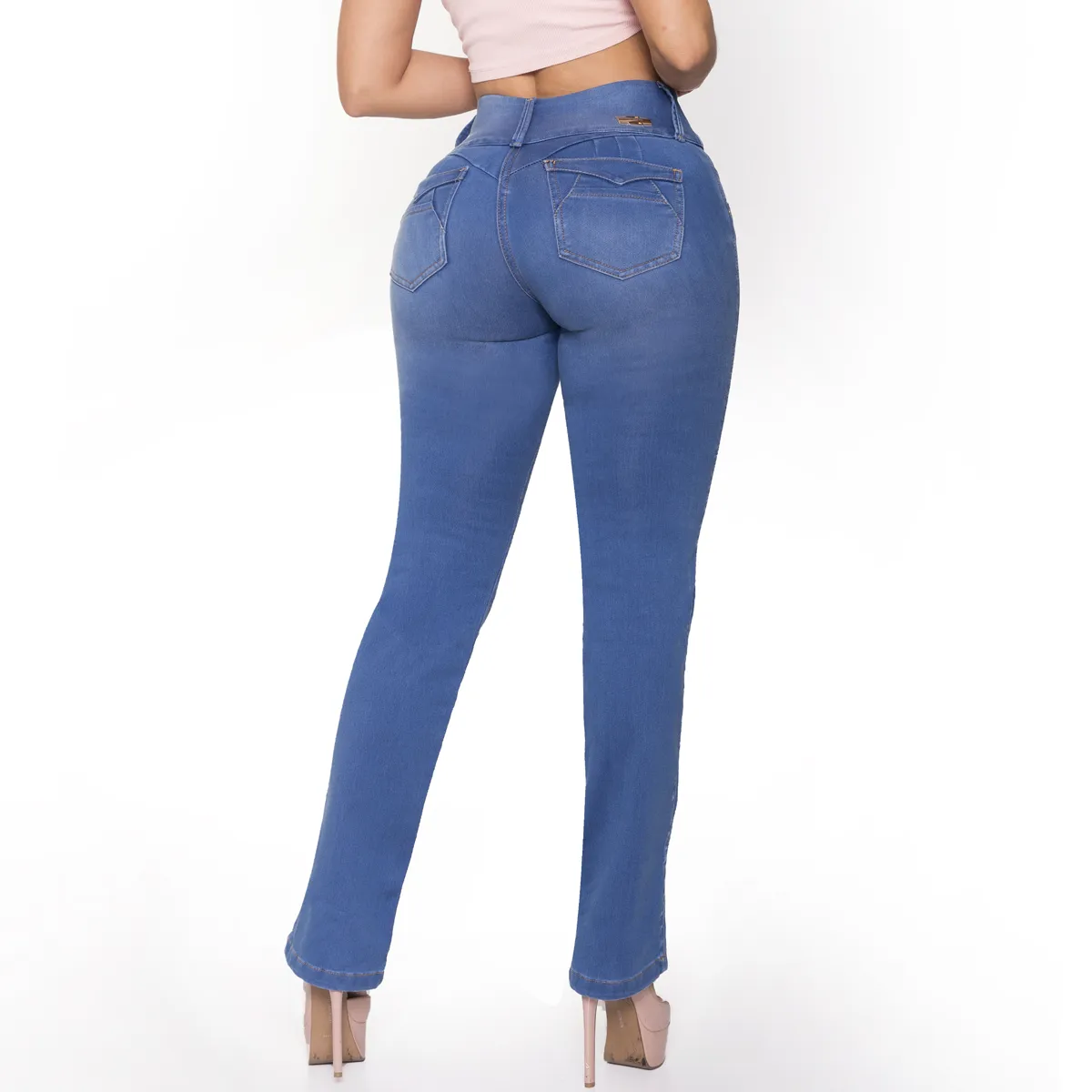 Rif. 0797Jeans Push Up a zampa