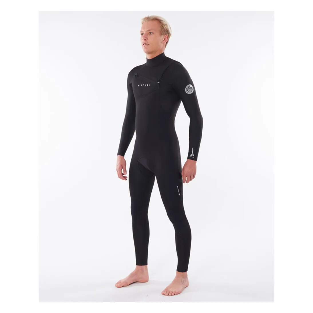 Rip Curl Mens Dawn Patrol 5/3mm Chest Zip Wetsuit