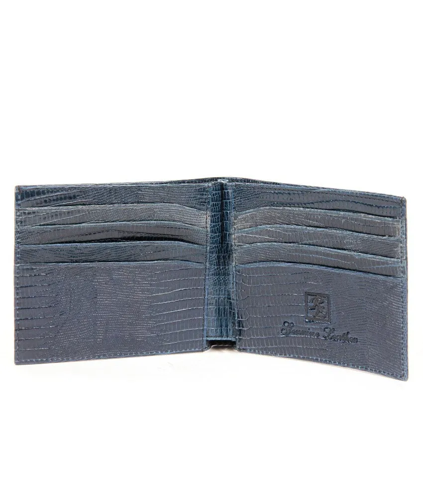 RL Leon Navy Blue Money Clip Wallet