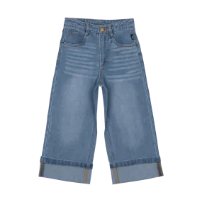 Rock Your Baby - FLARED LOOSE FIT DENIM JEANS