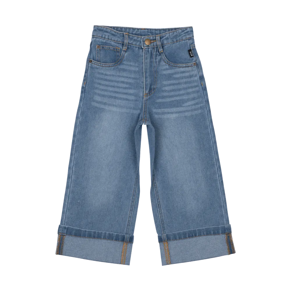 Rock Your Baby - FLARED LOOSE FIT DENIM JEANS