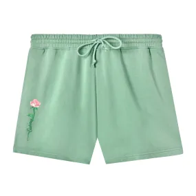 Rose Sweatshort | Green