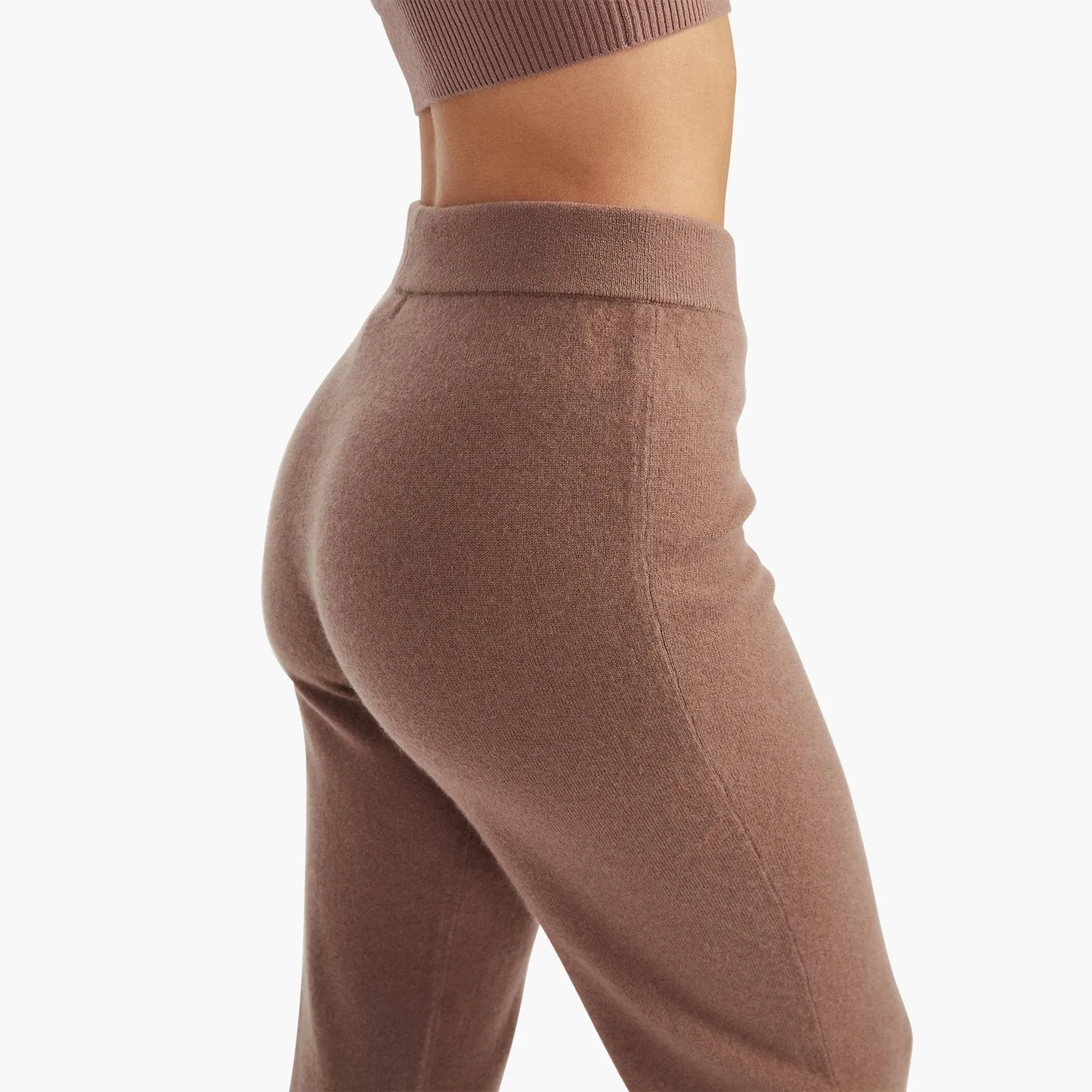 Signature Cashmere Cropped Pant