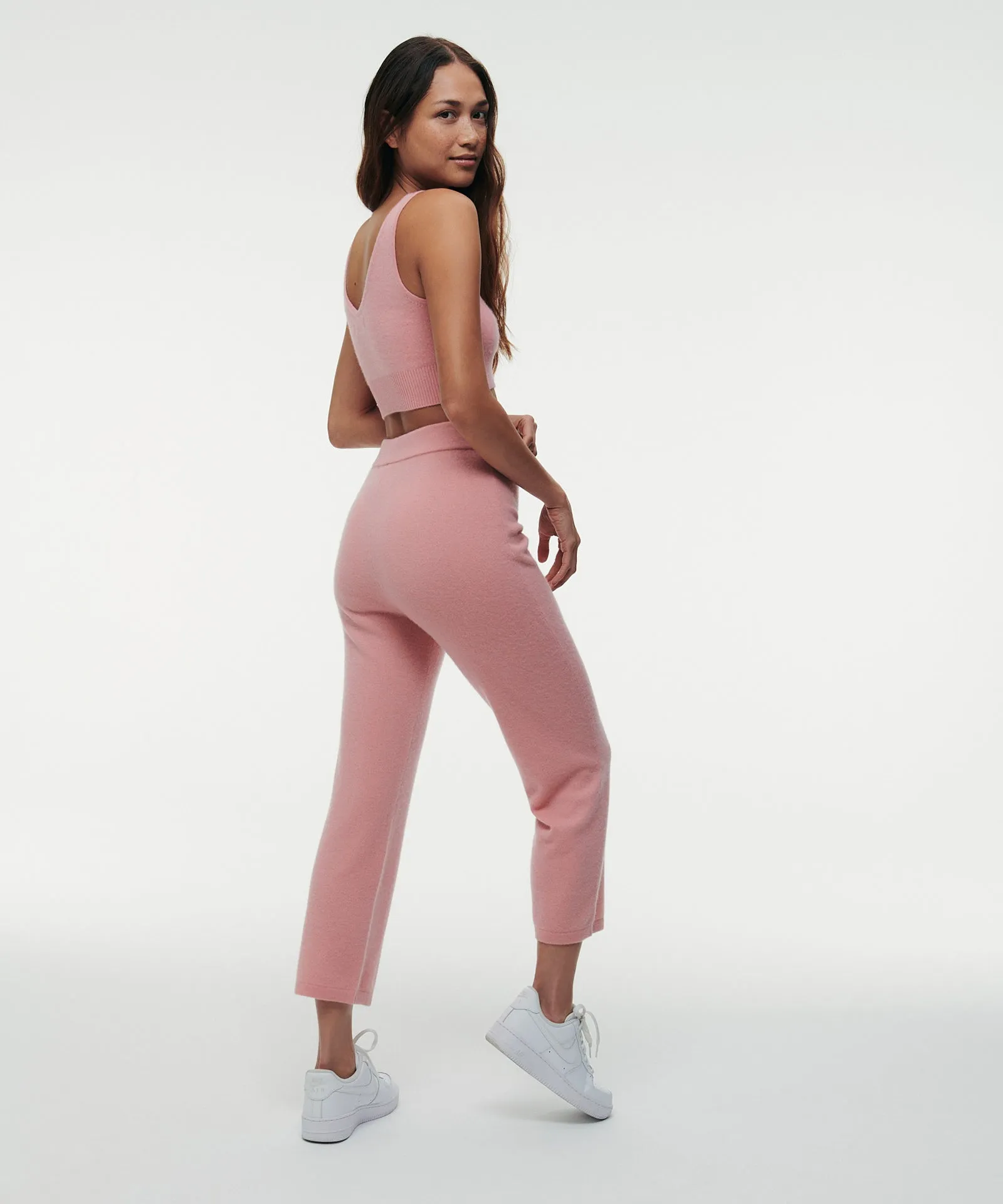 Signature Cashmere Cropped Pant