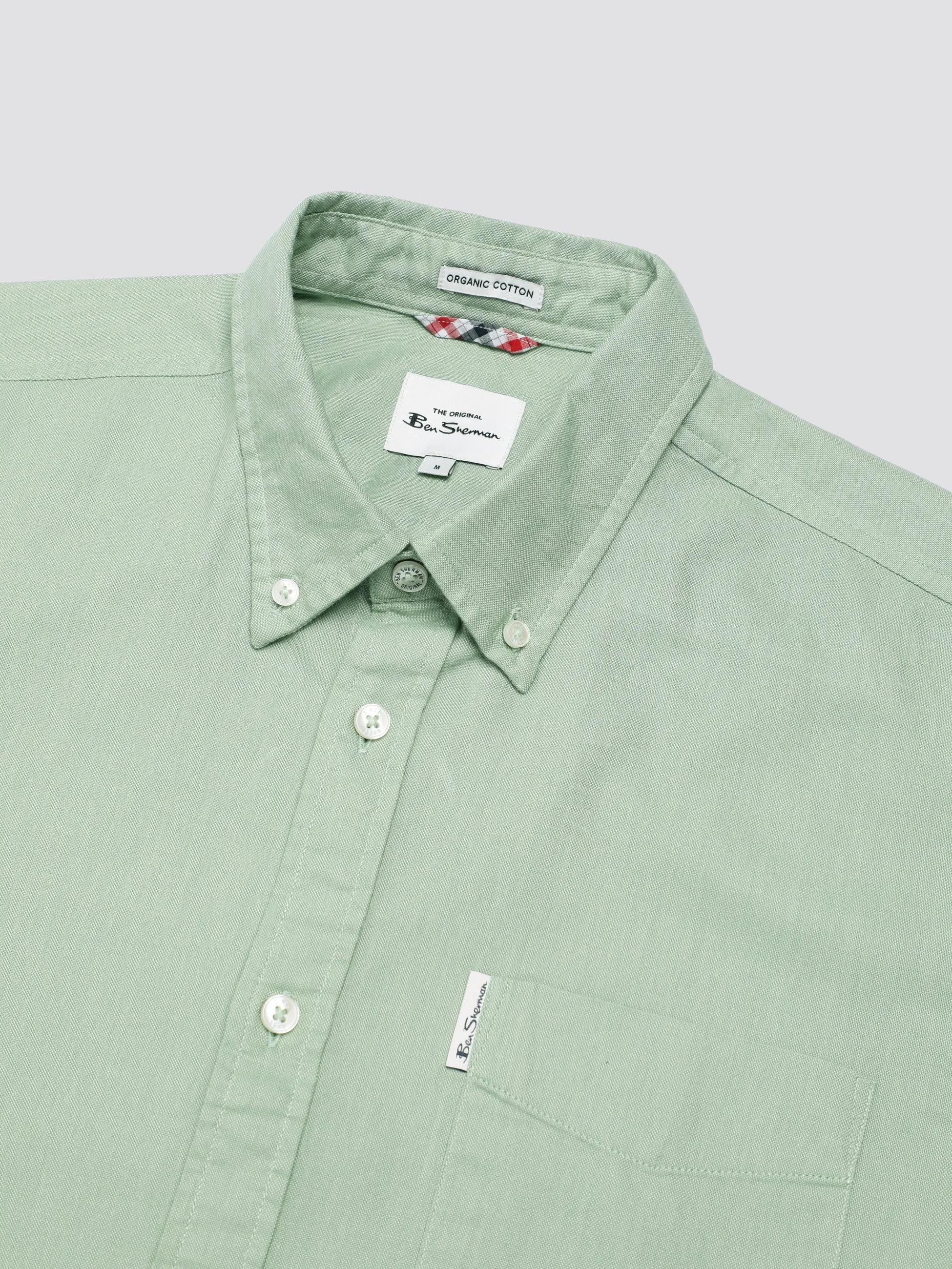 Signature Short Sleeve Oxford Shirt - Grass Green