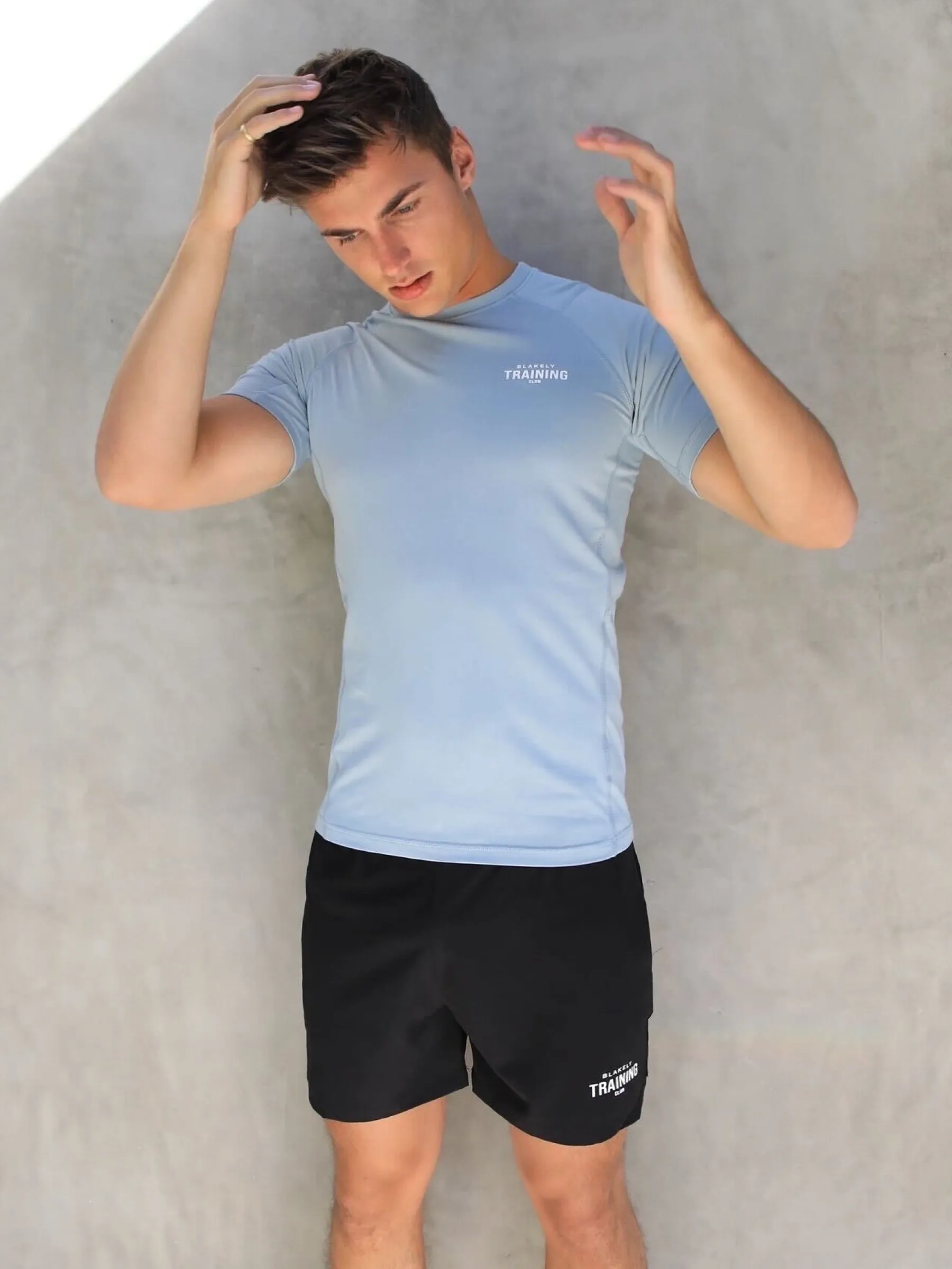 Slim Training T-Shirt - Light Blue