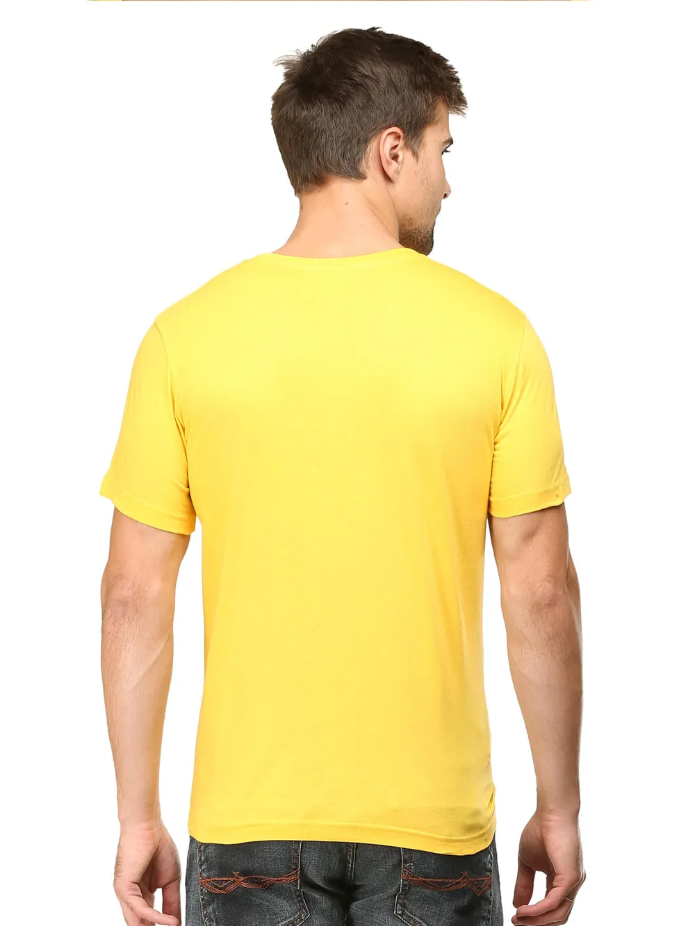 Solids : Premium Yellow Unisex T -shirt