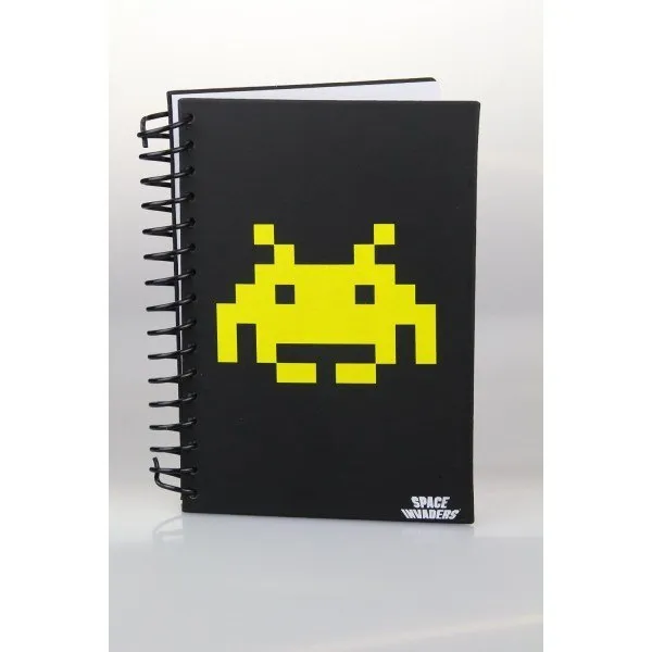 Space Invaders A5 Wiro Notebook