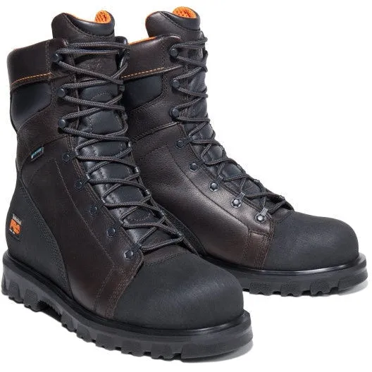 Timberland Pro Men's Rigmaster 8" Steel Toe WP Work Boot -Brown- TB195553214