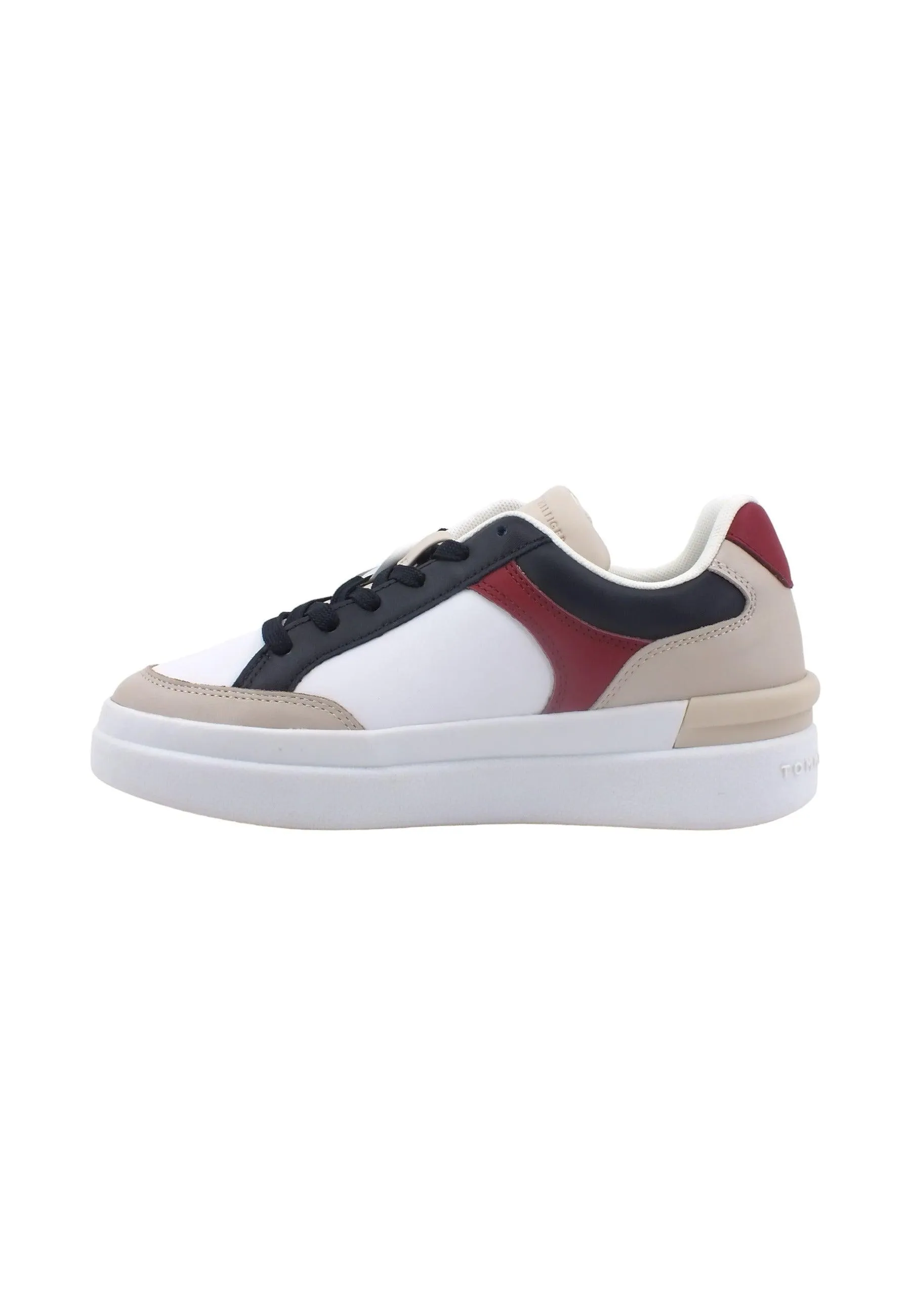 TOMMY HILFIGER Elevated Hi Court Sneaker Donna Space Blue FW0FW07451