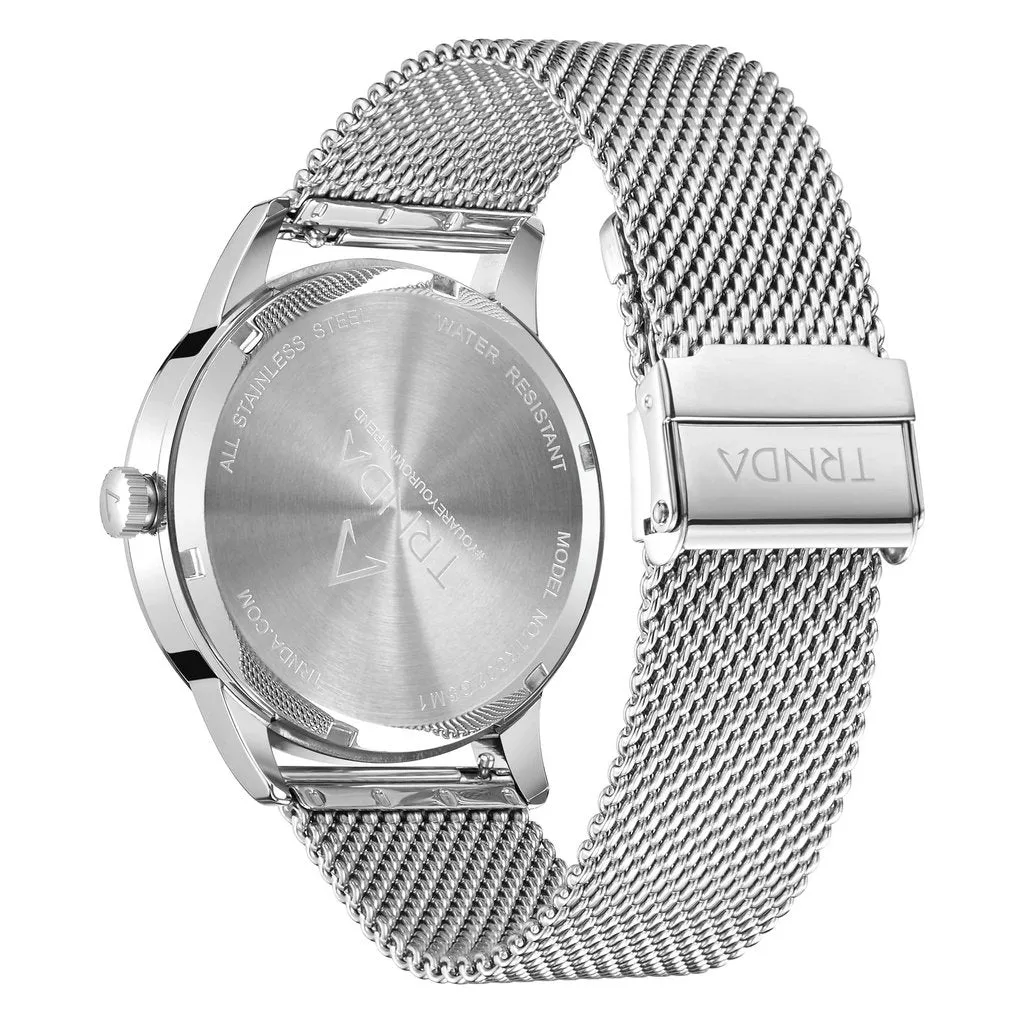 Trnda Stainless Steel Men's Watch TR002G5M1-B13S