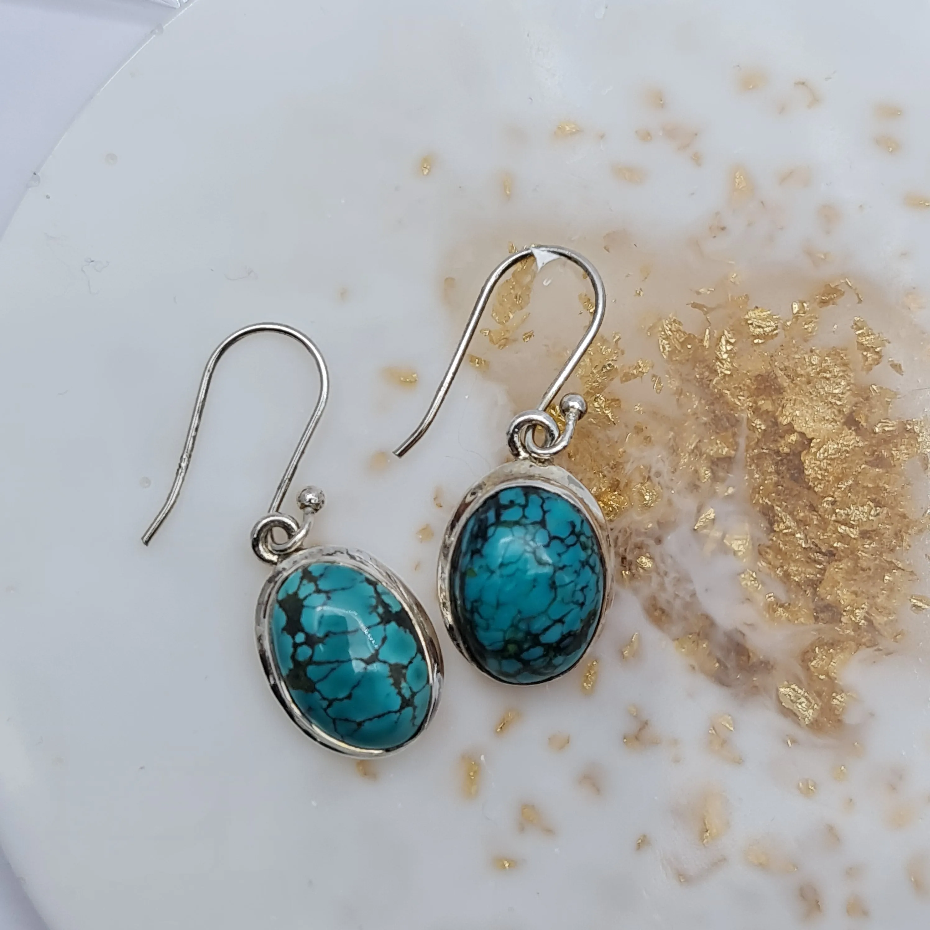 Turquoise Stone earring drops