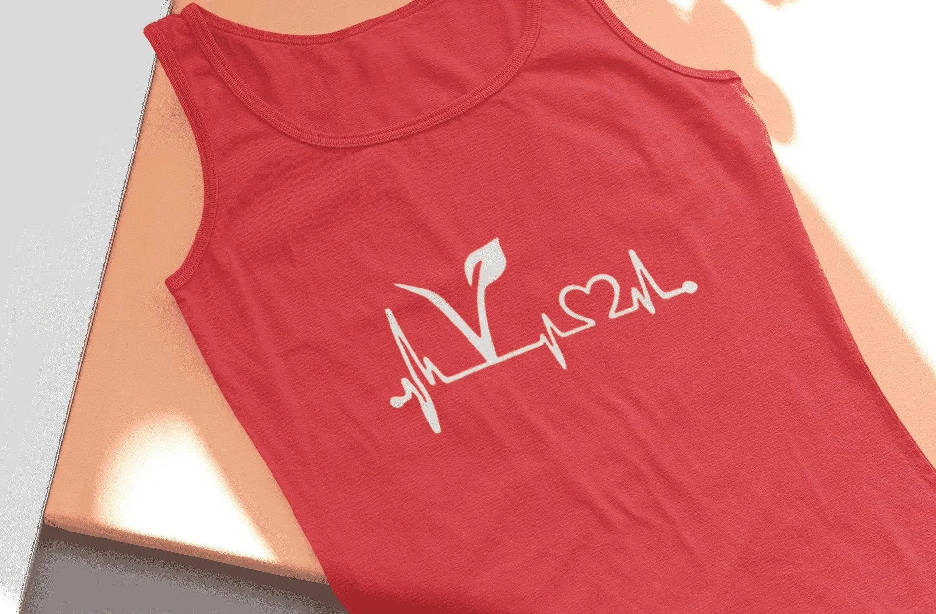 Vegan by Heart | Inspire Organic Ladies Tank Top