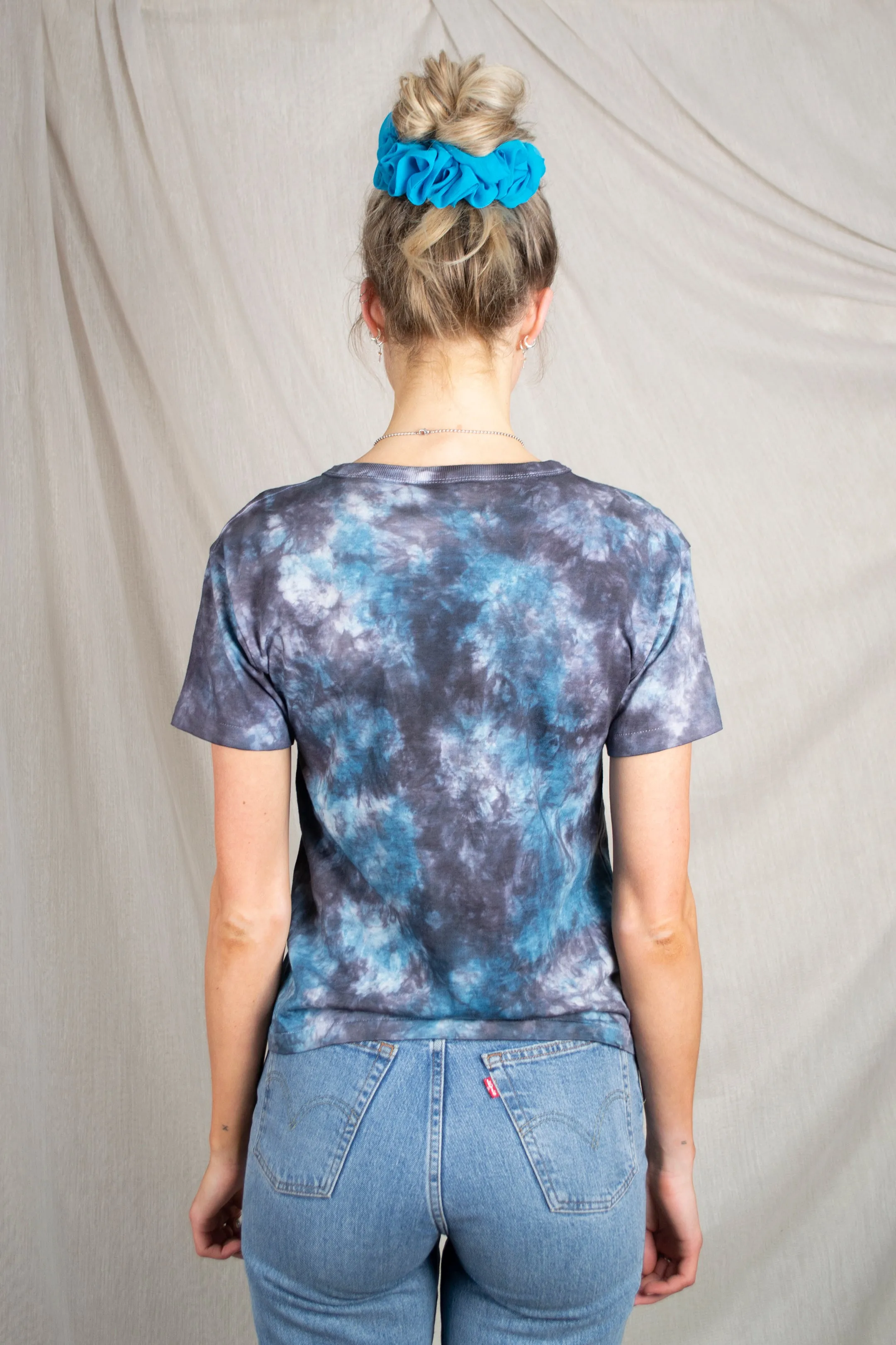 Vintage Shibori Crumple Tie-Dye T-Shirt