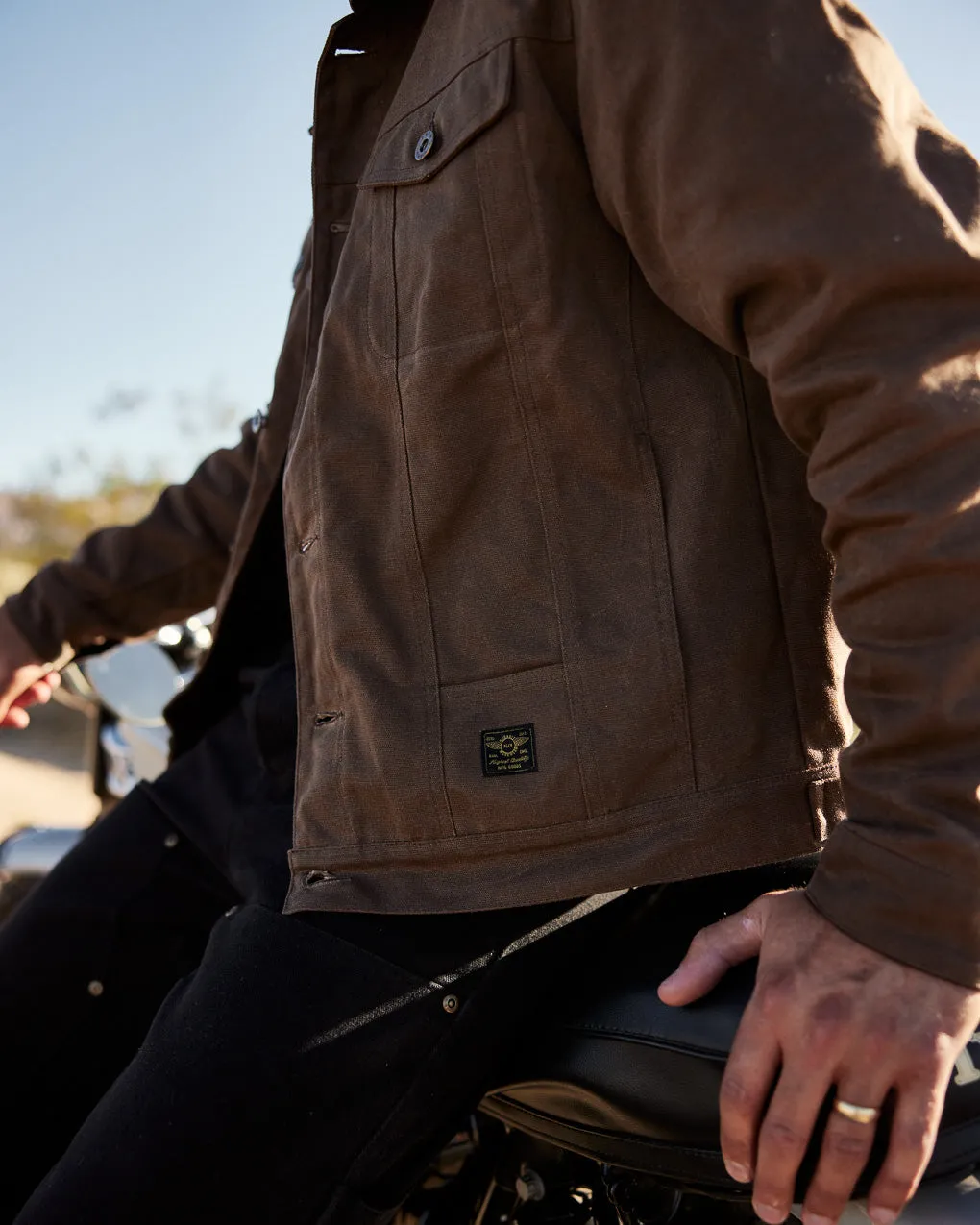 Wayfare Waxed Canvas Jacket - Caribou