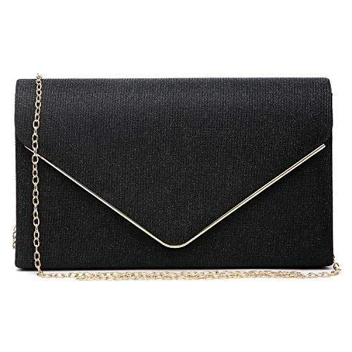 Women Glistening  Evening Bags Wedding Purses Cocktail Prom Party Clutches l Dasein