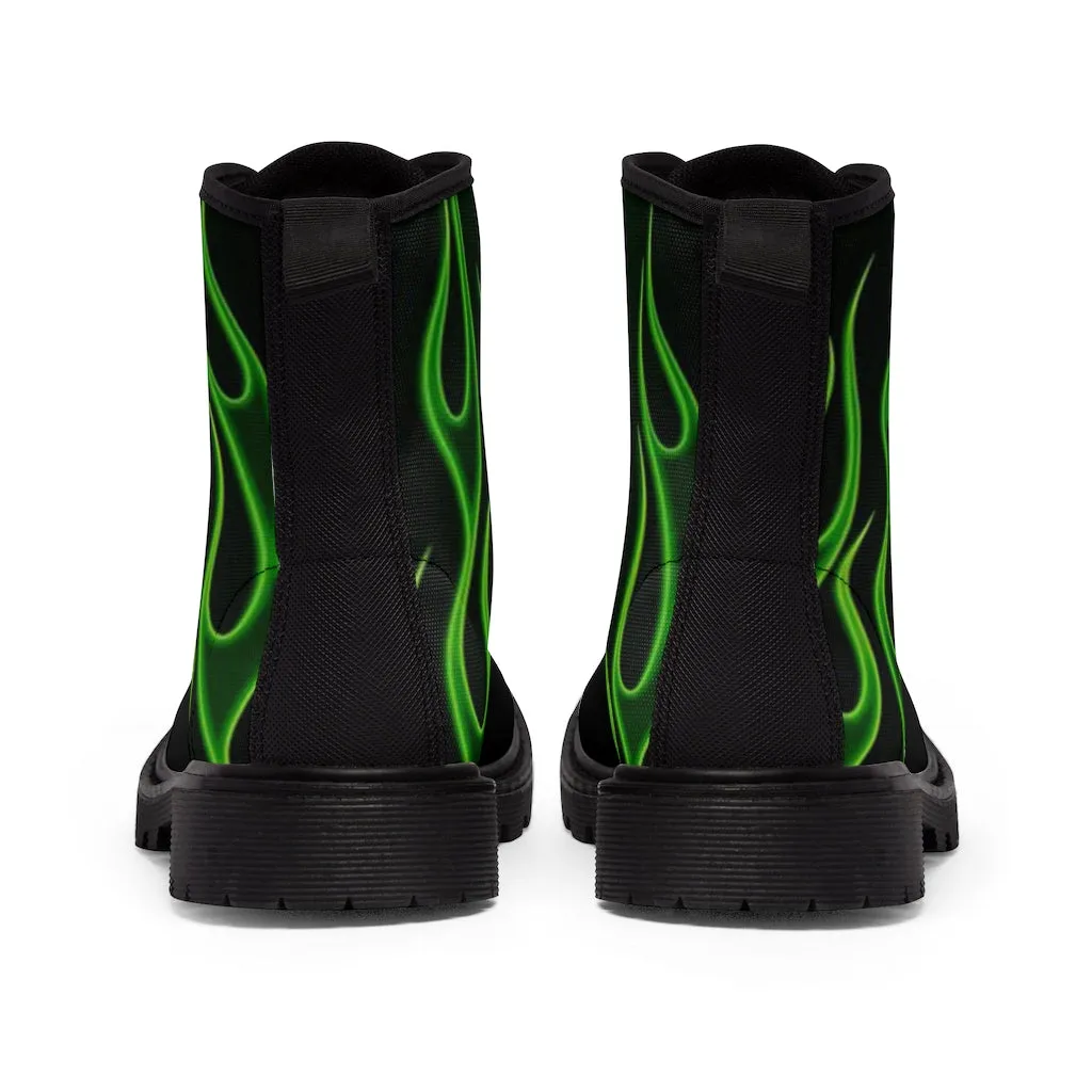 Women's green Boots