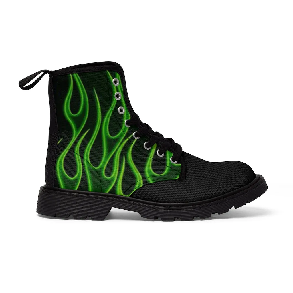 Women's green Boots