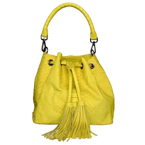 Yellow Bucket Bag