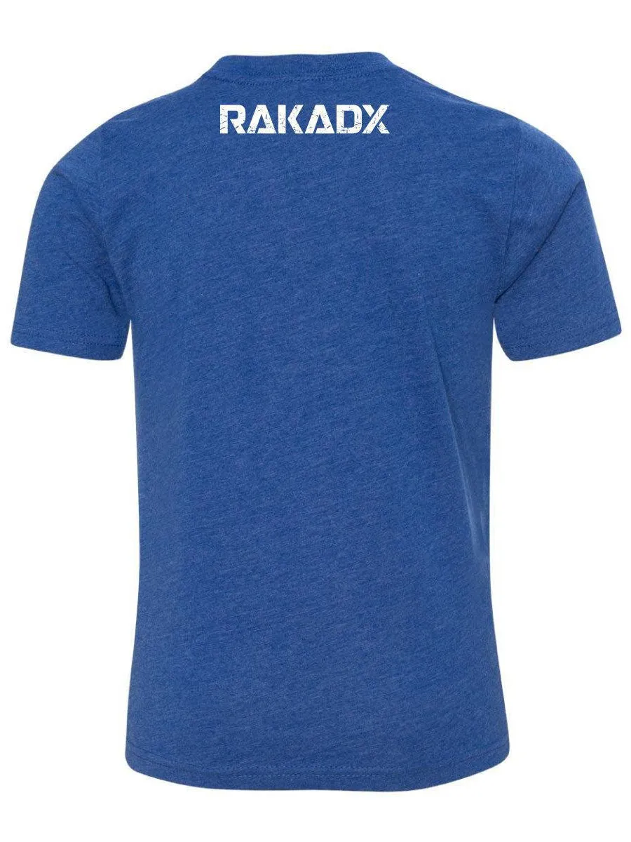 Youth Blue Star Spangled Rak Tee