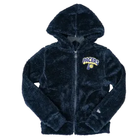 Youth Girls Indiana Pacers Full Zip Hooded Fleece by New Era